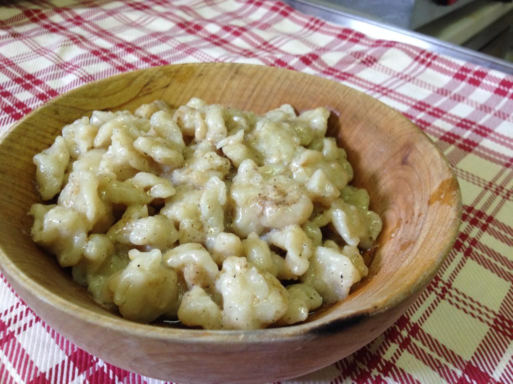 Jedzenie in lodge lub w pobliżu
