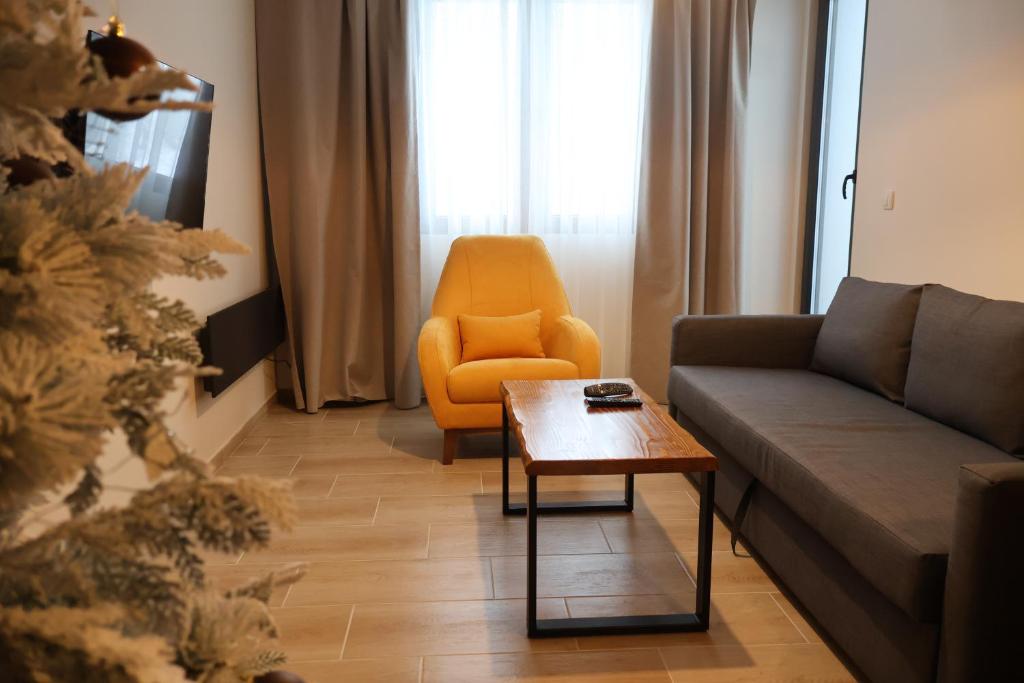 Et opholdsområde på Apartmani Vidik,Treska