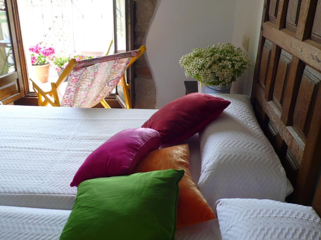 Postel nebo postele na pokoji v ubytování Casa La Rinconada
