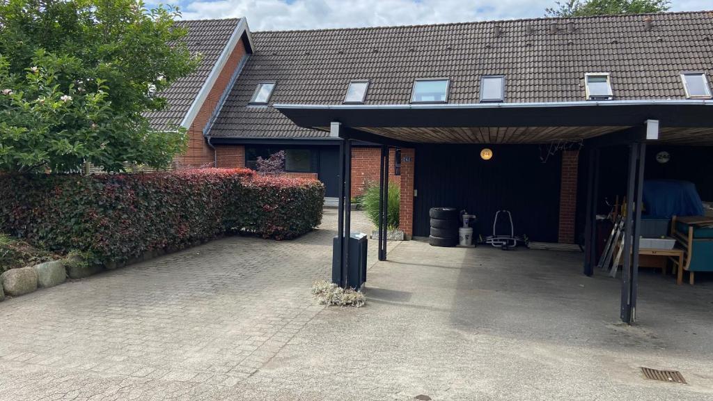 Bygningen som lejligheden ligger i