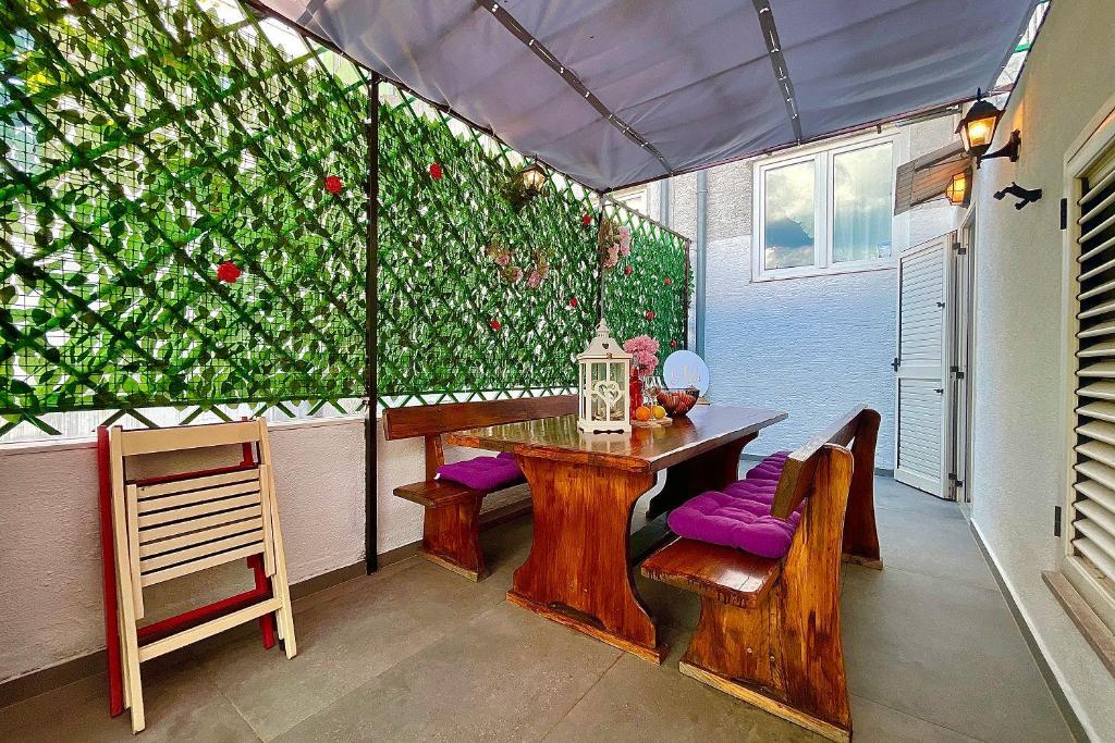 Modernes Ferienhaus in der Altstadt nur 180 Meter zum Strand mit Parkplatz, Grill, Klima