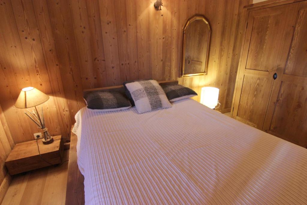 Postel nebo postele na pokoji v ubytování Peclet Appartements VTI