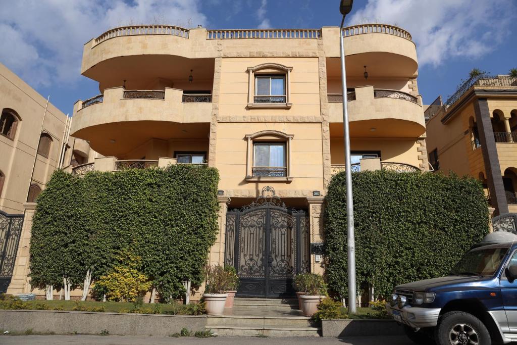 Bygningen som lejligheden ligger i