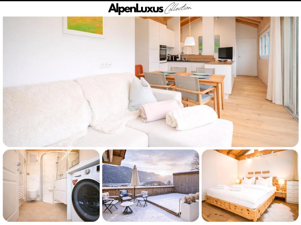 Et tv og/eller underholdning på Tyrolchalet LITTLE LUCK - AlpenLuxus Collection