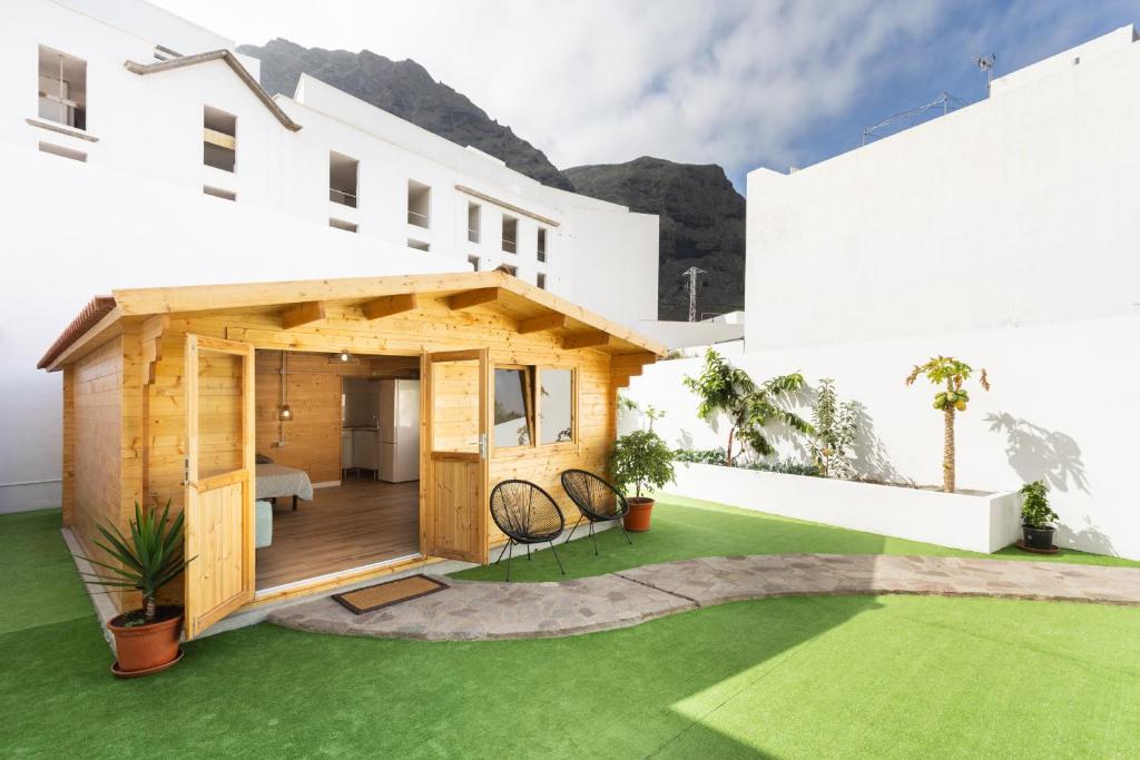 Budova, kde se prázdninový dům nachází