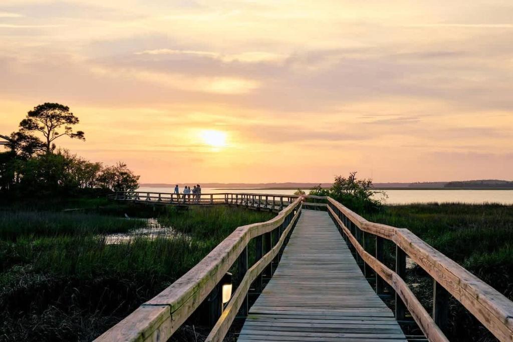 Naturlandskabet i nærheden af feriehuset