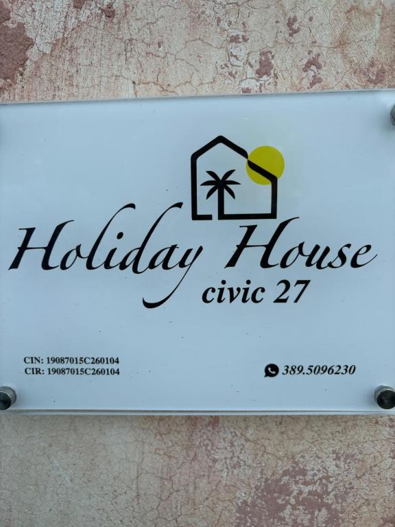 Certificat, récompense, panneau ou autre document affiché dans l'établissement Holiday House Civic 27