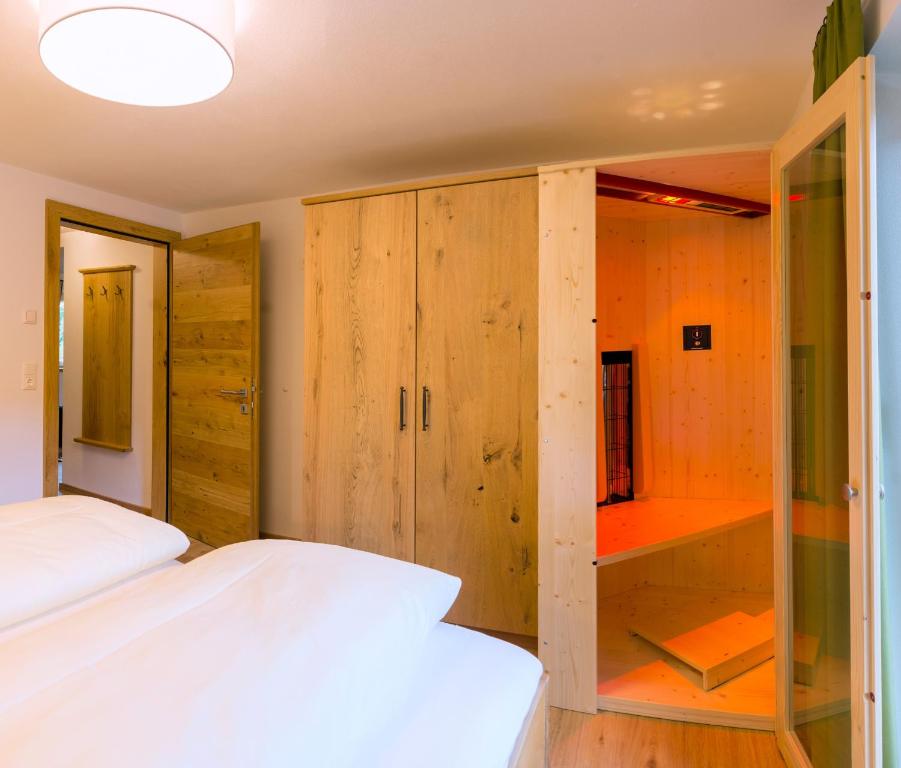 Postel nebo postele na pokoji v ubytování Talheim Apartments