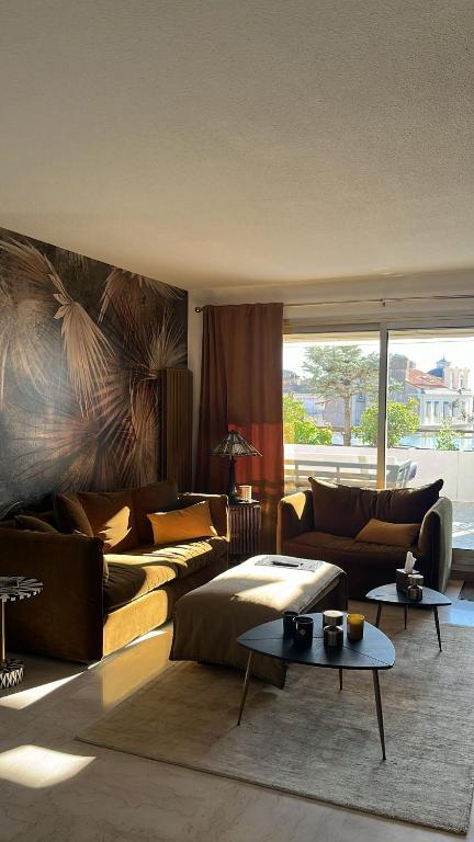 villa sur le toit au centre de Cannes