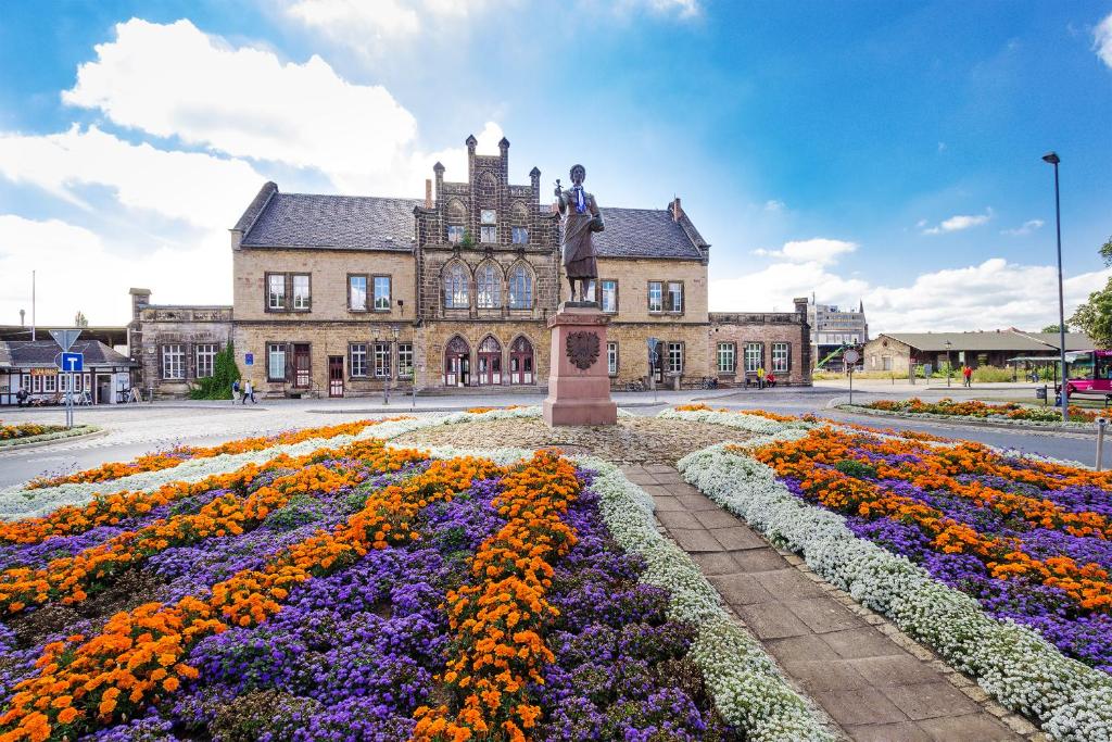 Zahrada ubytování REGIOHOTEL Quedlinburger Hof Quedlinburg