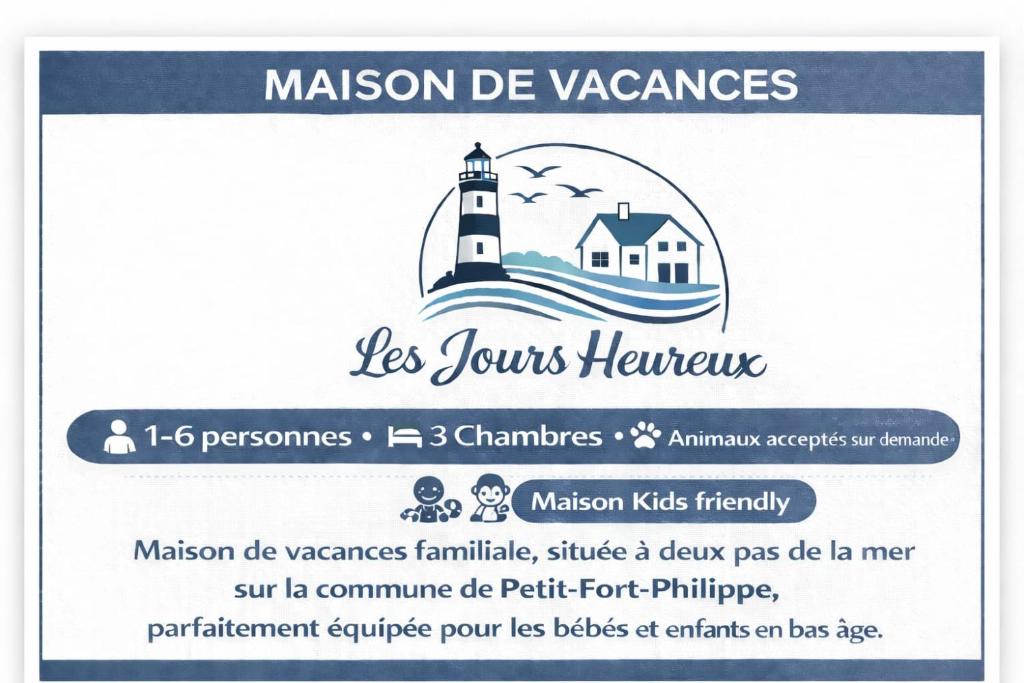 Een certificaat, prijs of ander document dat getoond wordt bij Les jours heureux