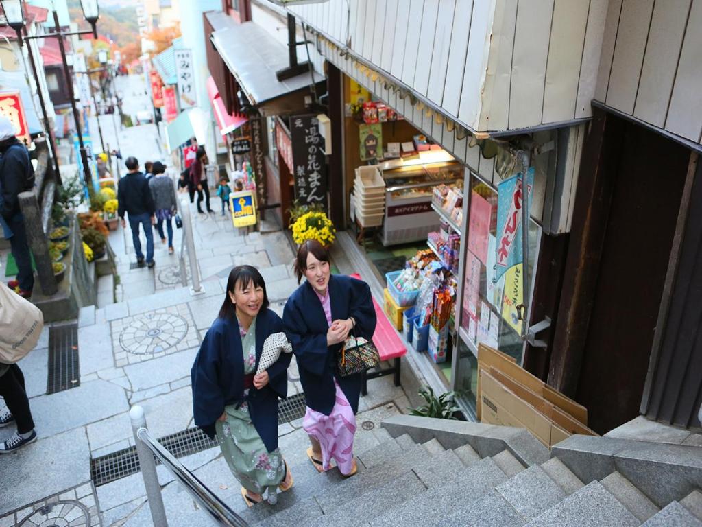 Hosté ubytování Ooedo Onsen Monogatari Premium Ikaho