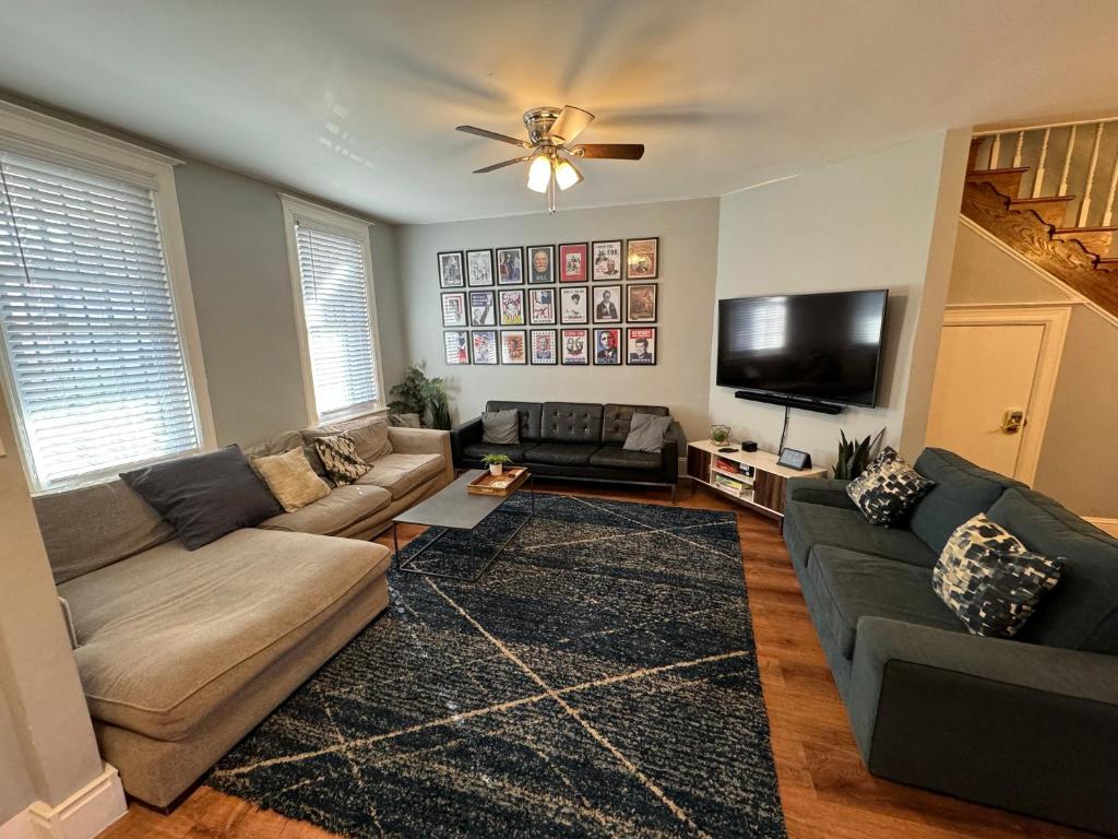 Et opholdsområde på President's Residence