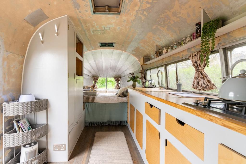 Fotografie z fotogalerie ubytování Marilyn - Vintage Airstream v destinaci Hereford