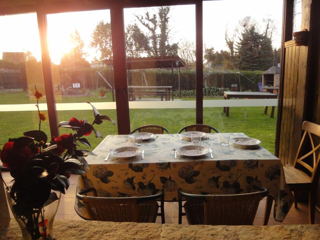 Zahrada ubytování Apartamentos Rurales Villa del Sain Cudillero