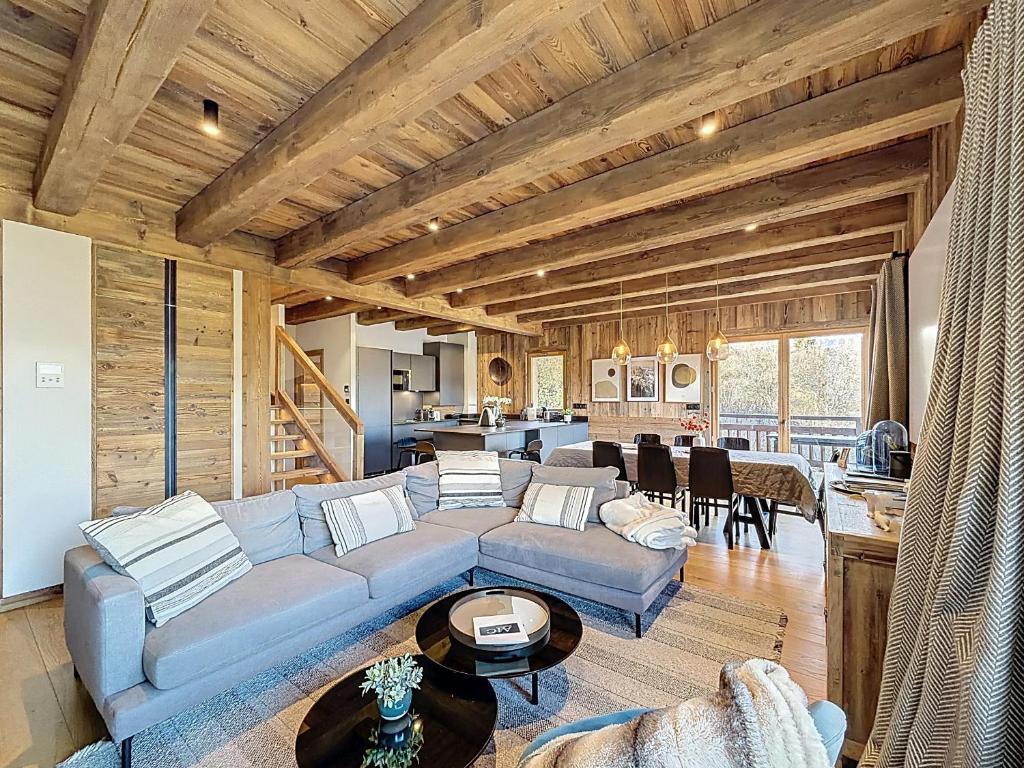 Appartement élégant 4 chambres - Combloux, proche Mont-Blanc - FR-1-560-171