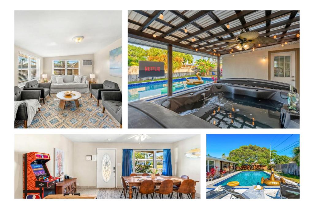 Swimmingpoolen hos eller tæt på 721 Java Rd