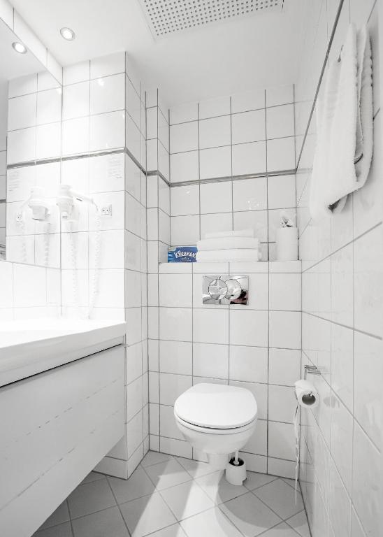 Koupelna v ubytování Go Hotel Ansgar