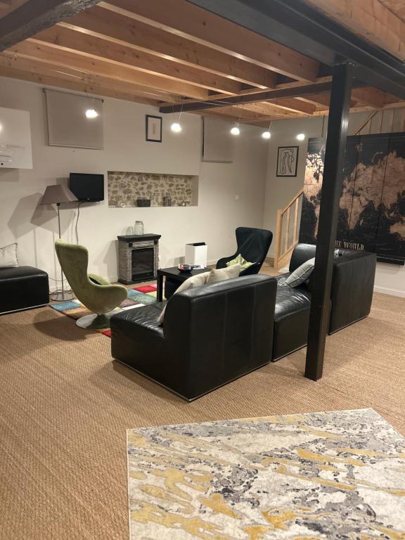 TV/trung tâm giải trí tại Gîte campagne