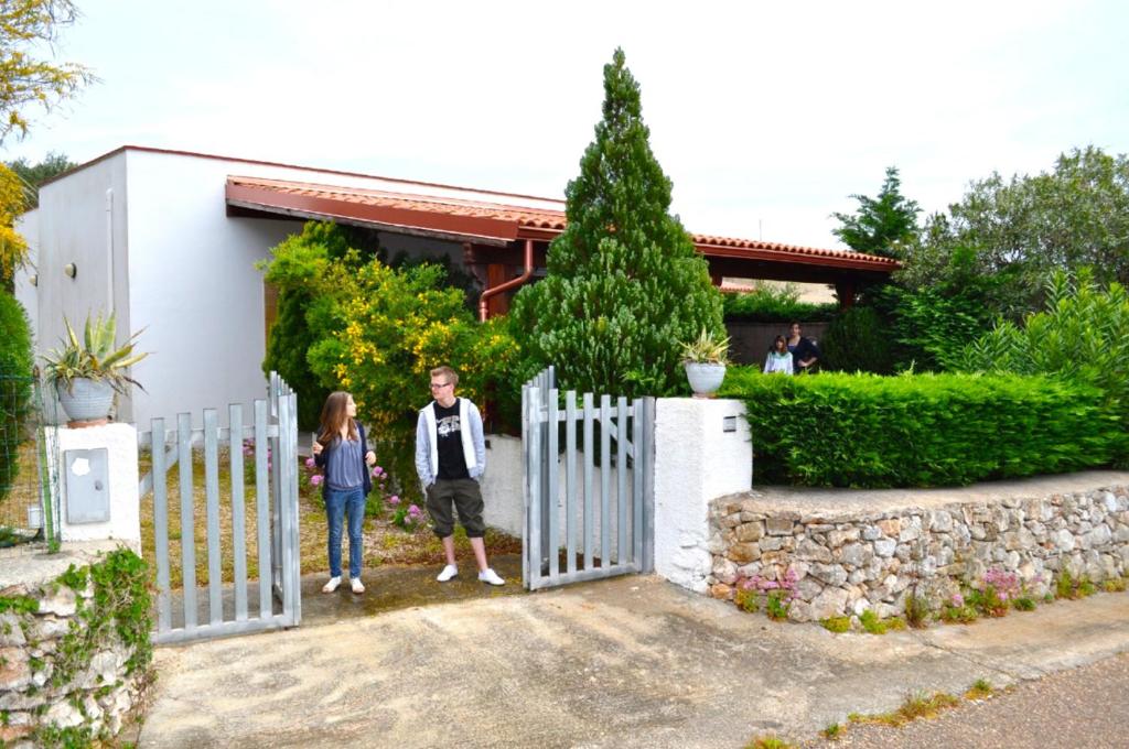 Zahrada ubytování Casa Andrea