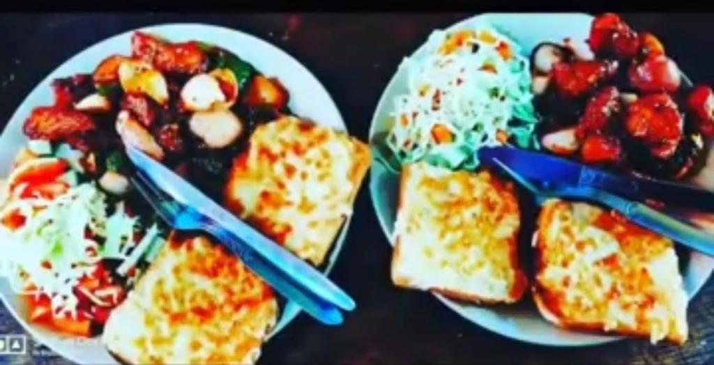 Mad på pensionatet eller i nærheden