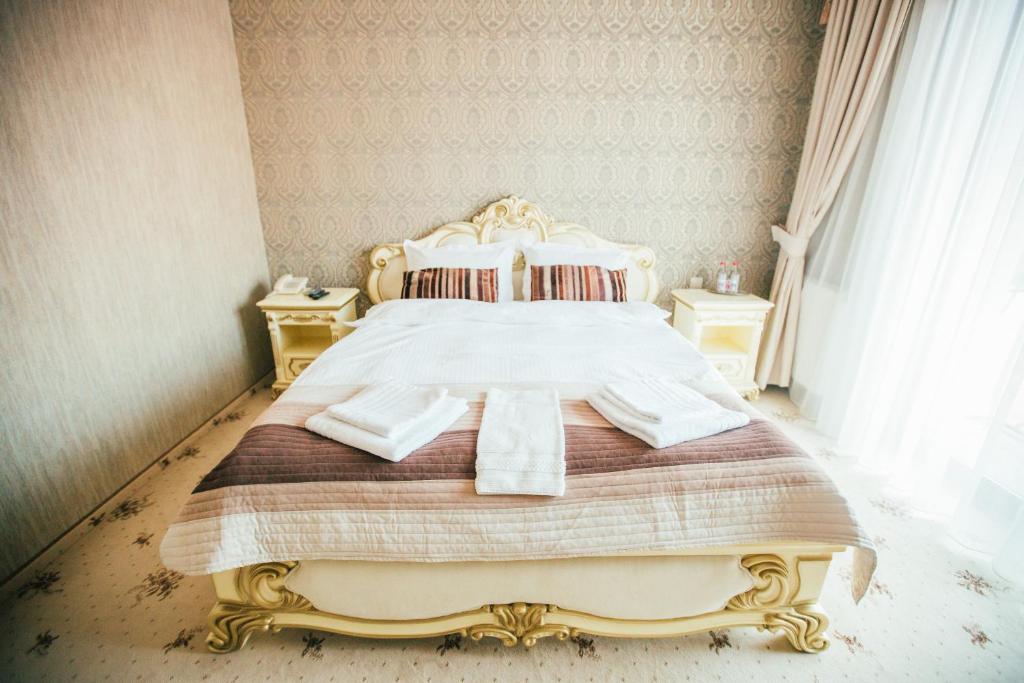 Postel nebo postele na pokoji v ubytování Prince
