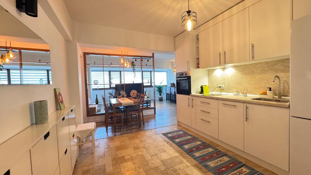 Nhà bếp/bếp nhỏ tại Central-home