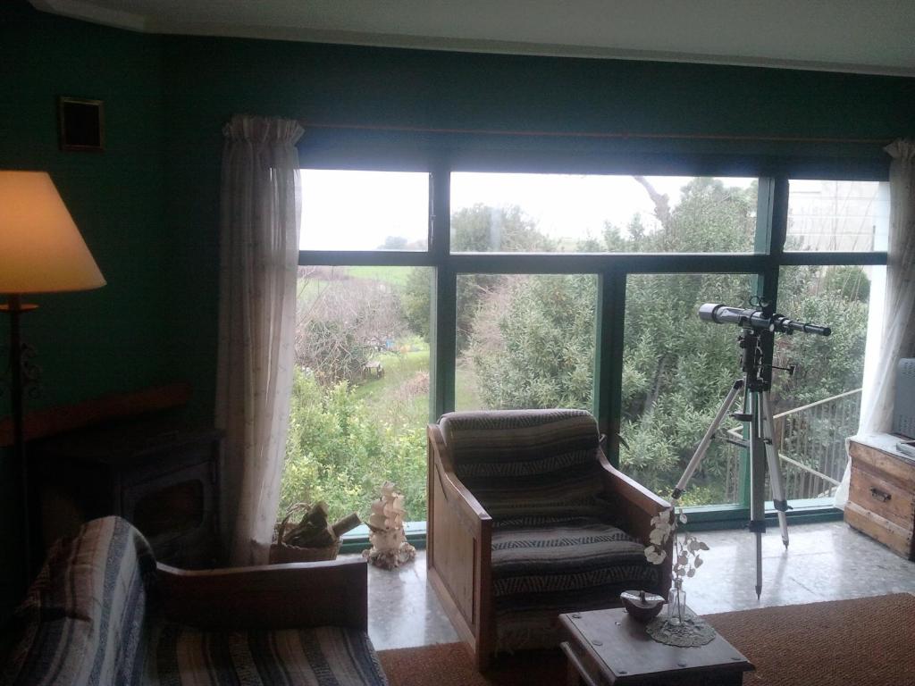 Posezení v ubytování Hotel Los Laureles