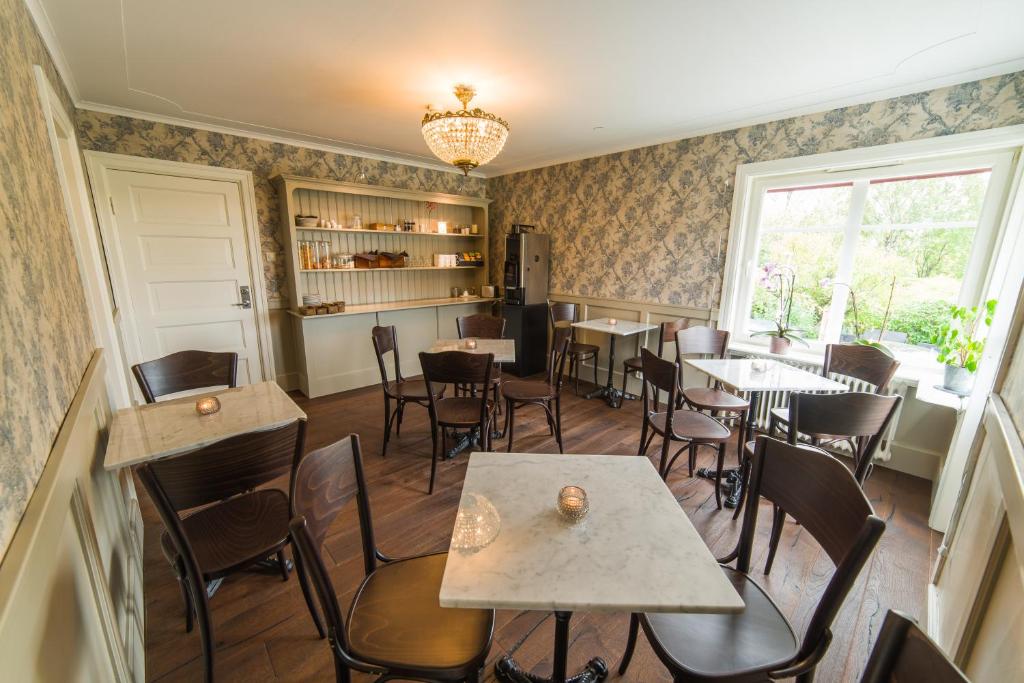 Posezení v ubytování Hotell Stensborg