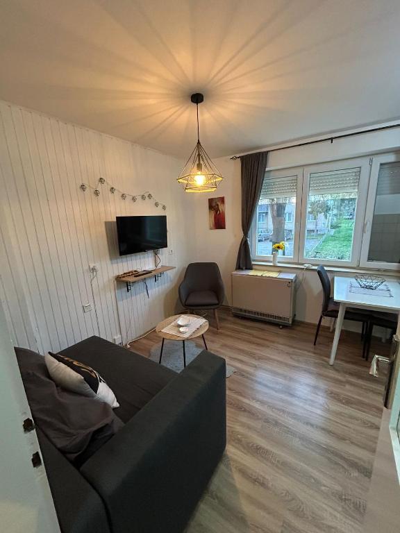 TV a/nebo společenská místnost v ubytování Apartman Borkica