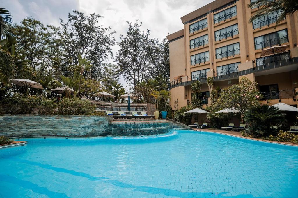 Swimmingpoolen hos eller tæt på Kigali Serena Hotel