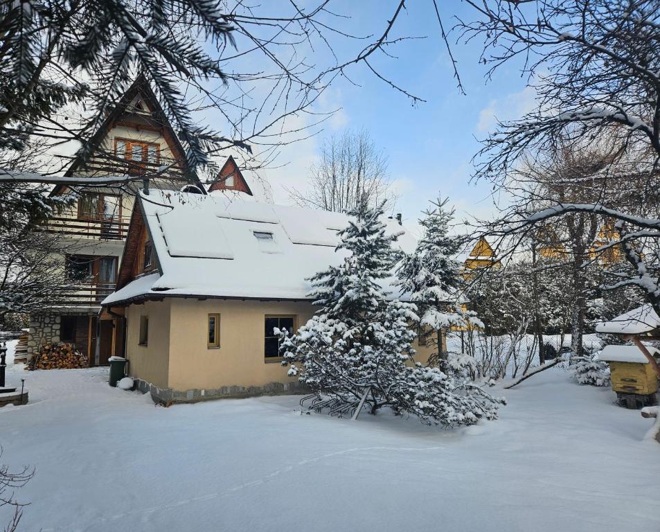 Domek z ogrodem Białka Tatrzańska 500 m od wyciągu om vinteren