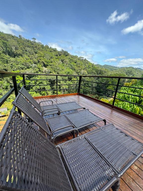 Naturlandskabet i nærheden af feriehuset