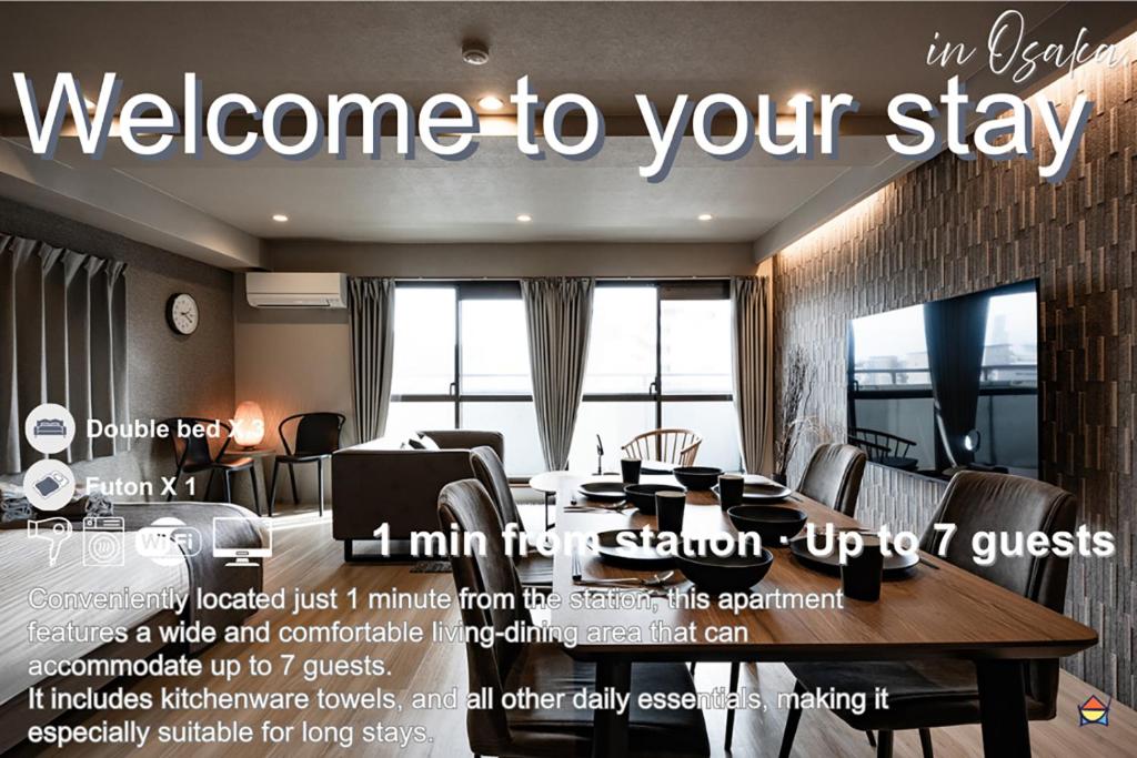 Osaka Sakuragawa Stay Perfect Base for Osaka Trip R802