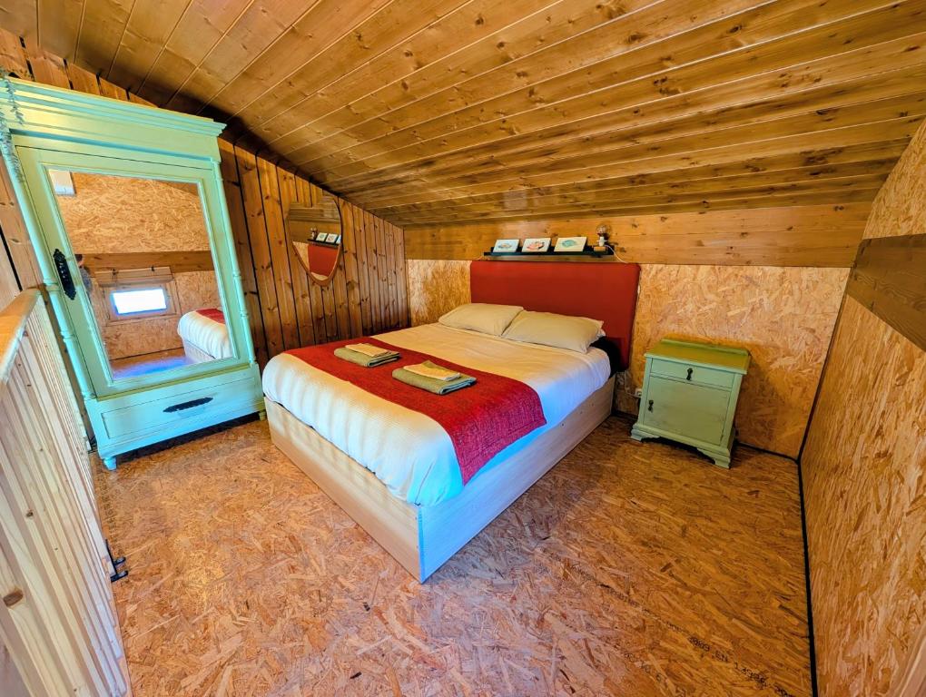 En eller flere senge i et værelse på la caseta viva