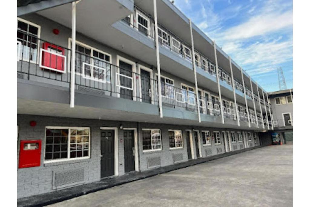 Bygningen som motellet ligger i