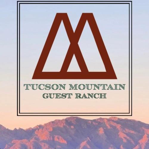 a sign for the tucson mountain guest ranch at Tucson Mountain Guest Ranch in Tucson