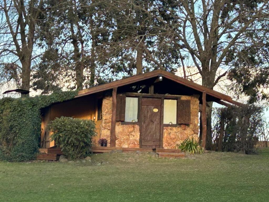 Een tuin van Cabañas Rocas
