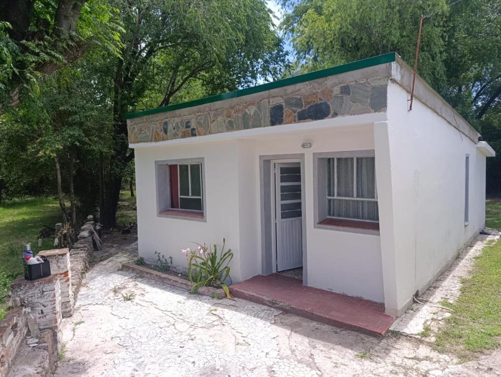 Bygningen som feriehuset ligger i