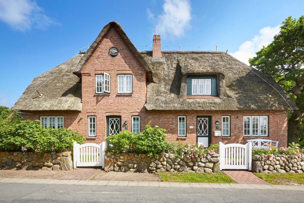 Bygningen som feriehuset ligger i