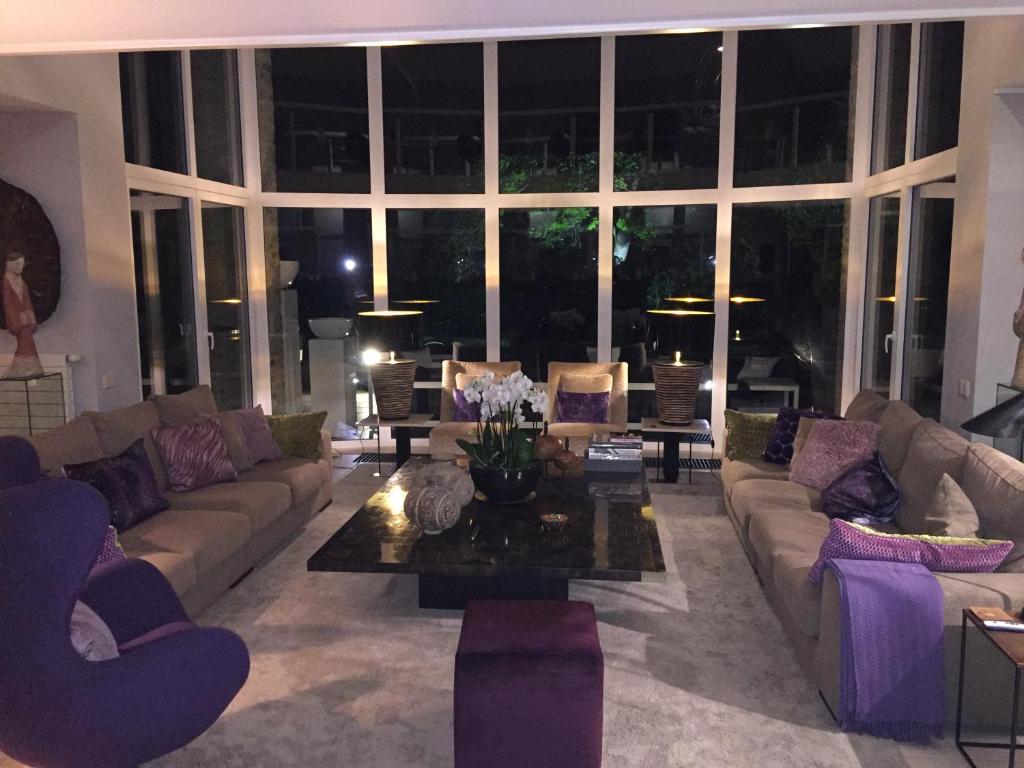 Posezení v ubytování Villa Tiffany