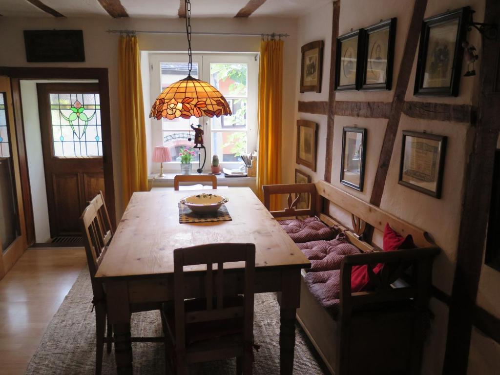 Historisches Ferienhaus Veste Dilsberg - 度假屋