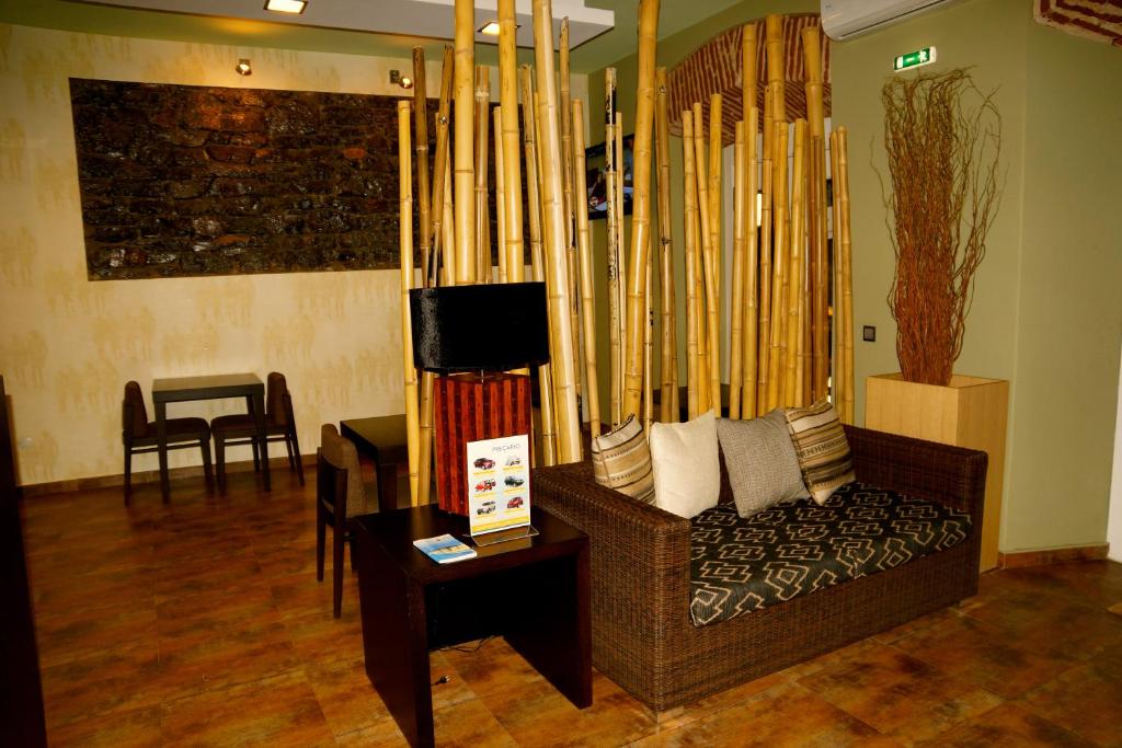 Posezení v ubytování Hotel Praia Confort