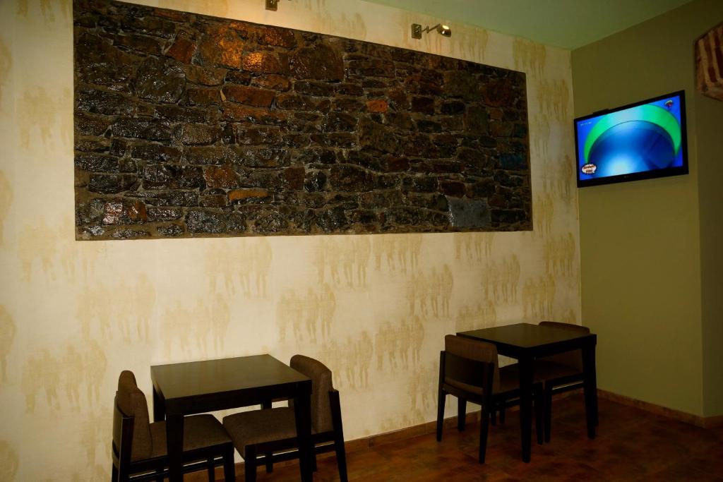TV a/nebo společenská místnost v ubytování Hotel Praia Confort