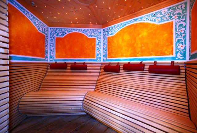 Posezení v ubytování Hotel Corona Krone