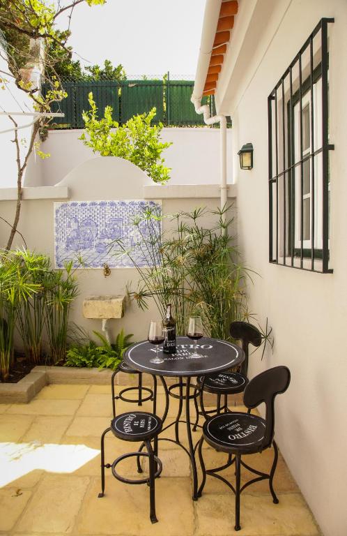Patio nebo venkovní prostory v ubytování Villa Marquês near Tejo River