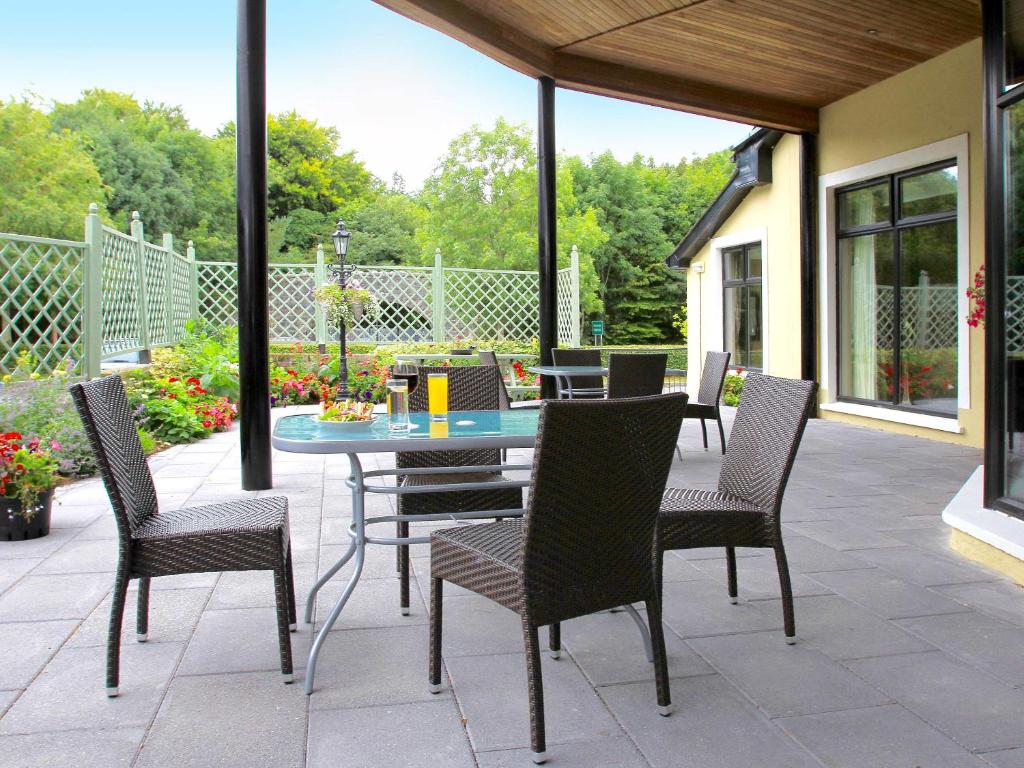 Patio nebo venkovní prostory v ubytování The Abbeyleix Manor Hotel
