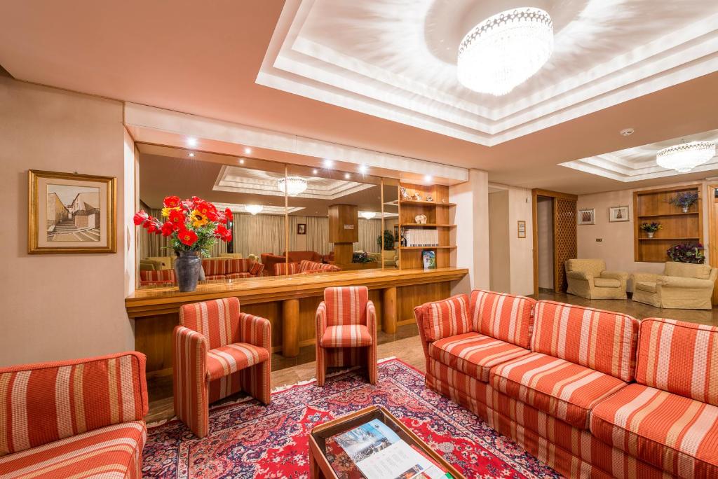 Posezení v ubytování Hotel Iris