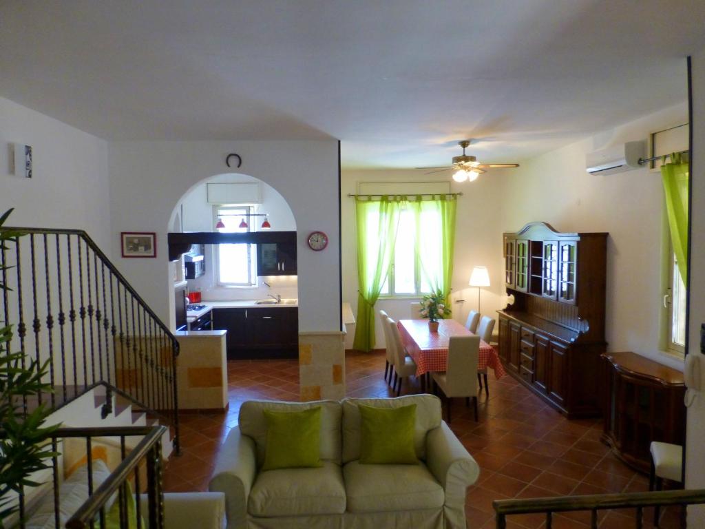 Posezení v ubytování Villa Suzannah