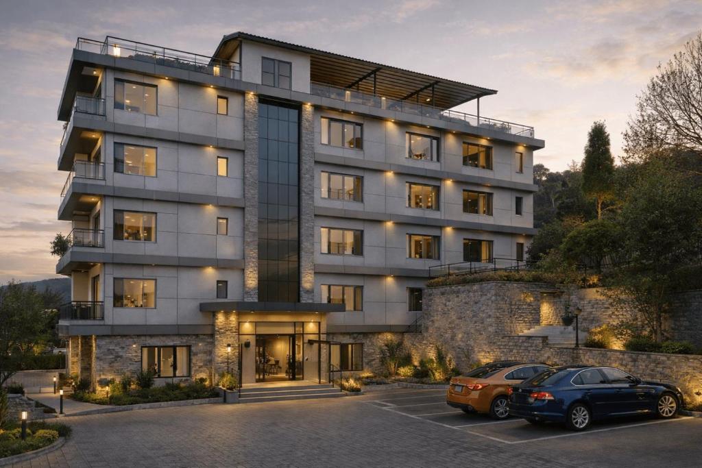 Bygningen som hotellet ligger i